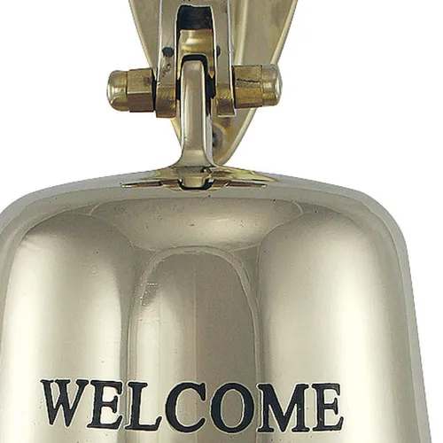 Glocke - WELCOME ON BOARD – Detail der Oberfläche