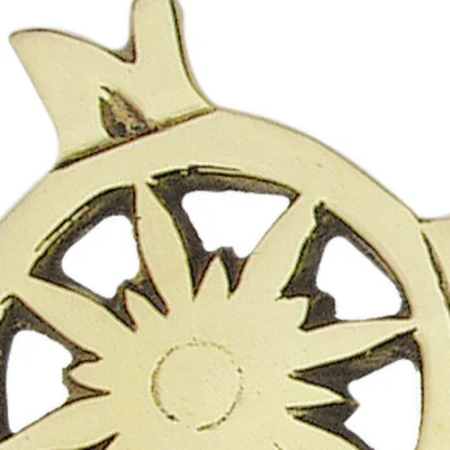 Haken - Kompassrose – Detail der Oberfläche