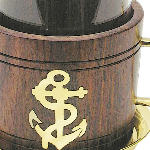 Grog-Glas mit Untersetzer – weitere Ansicht