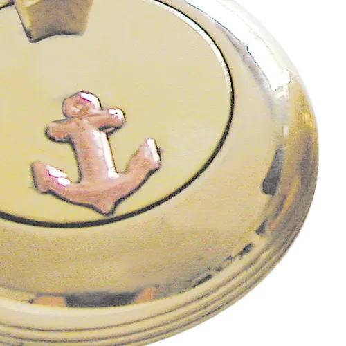 Klappaschenbecher in Nahaufnahme