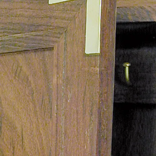Schlüsselkasten – Detail der Oberfläche