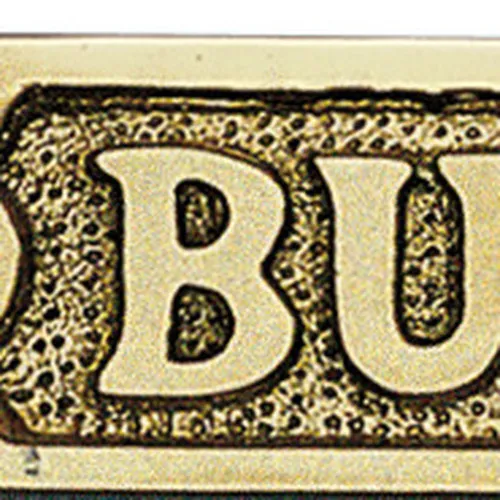 Detailansicht von Türschild BUREAU