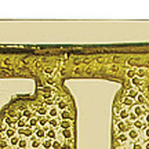 Türschild SKIPPER – Detail der Oberfläche