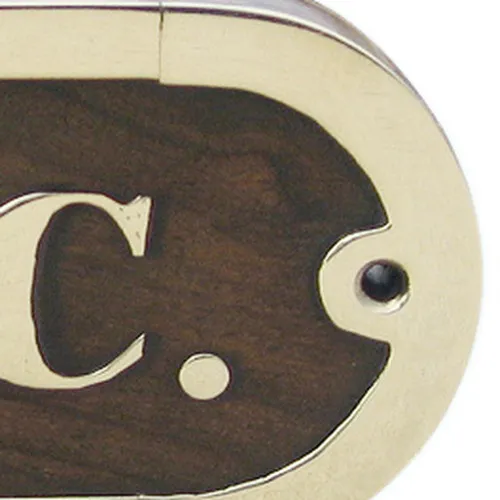 Türschild W.C. in Nahaufnahme