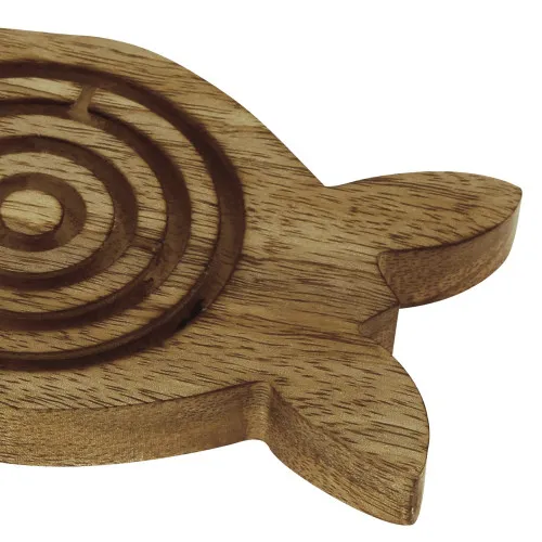 Labyrinth-Spiel - Schildkröte in Nahaufnahme