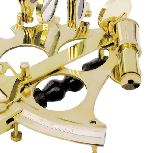 Sextant ohne Microeinstellung in Nahaufnahme