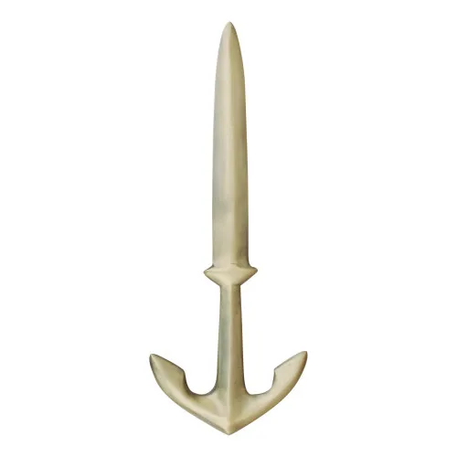 Brieföffner - Anker aus Messing in Antik-Optik 19,5 cm
