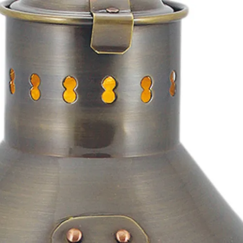 Ankerlampe elektrisch – Detail der Oberfläche