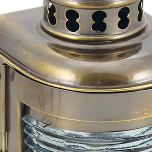 Mastlampe mit Petroleumbrenner – weitere Ansicht
