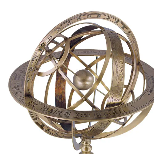 Detailansicht von Armillarsphäre