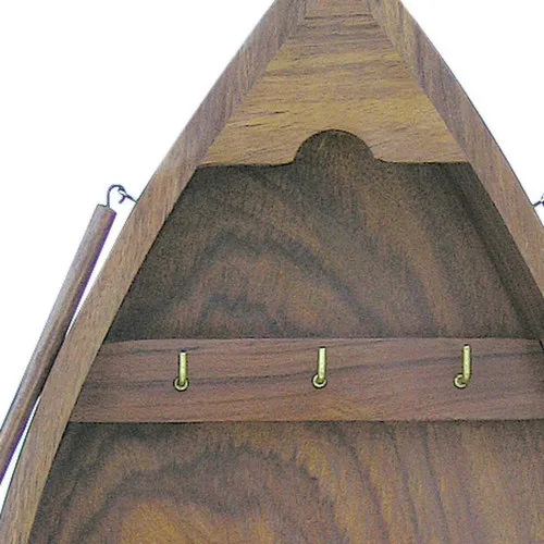 Schlüsselkasten - Boot – Detail der Oberfläche