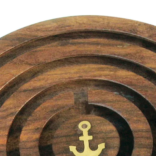 Labyrinth-Spiel – Detail der Oberfläche