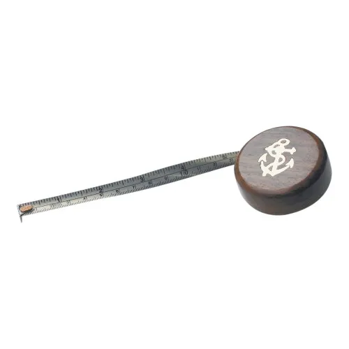 Metermaß aus Holz/Metall