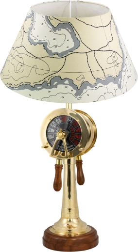 Lampe - Maschinentelegraf Kartenoptik