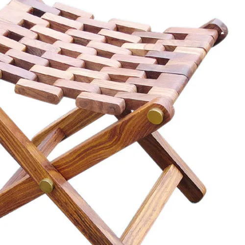 Klapphocker in Nahaufnahme
