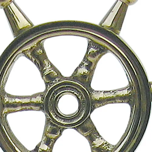 Flaschenstöpsel - Steuerrad – Detail der Oberfläche
