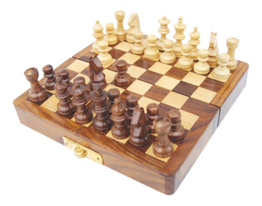 Schachspiel in der Faltbox
