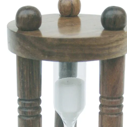 Detailansicht von Sanduhr 3 Min.