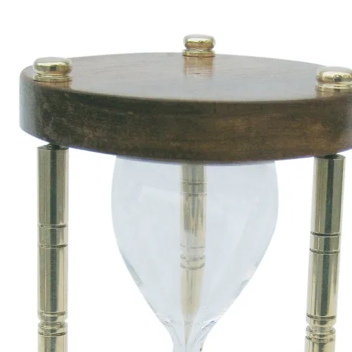 Detailansicht von Sanduhr 5 Min.