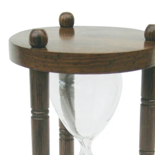 Detailansicht von Sanduhr 15 Min.