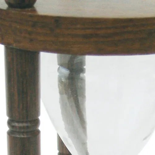 Sanduhr 15 Min. – Detail der Oberfläche