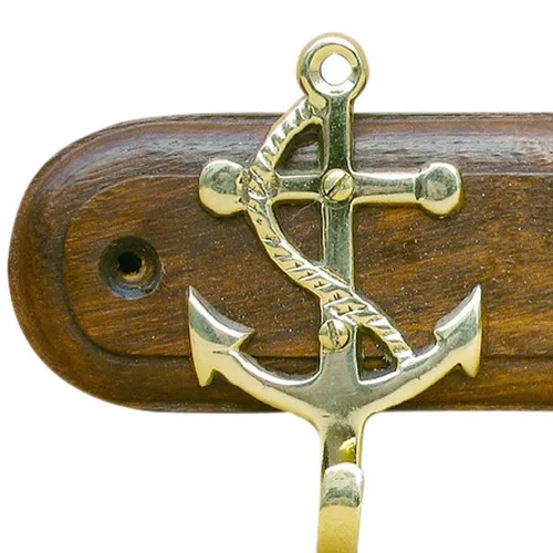 Detailansicht von Schlüsselhaken - 3 Anker