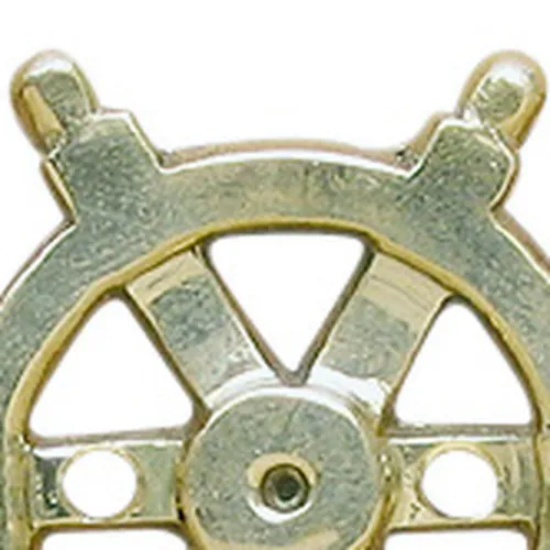 Schlüsselhaken - Steuerrad – Detail der Oberfläche