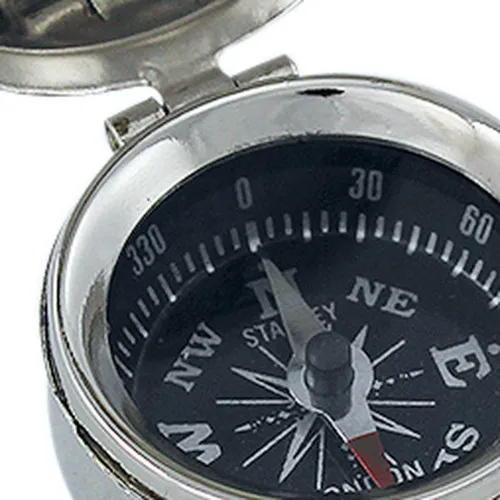 Kleiner Kompass mit Deckel – weitere Ansicht