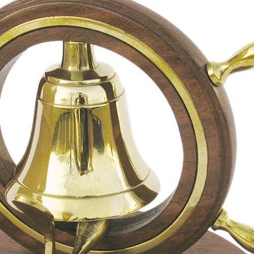 Tischglocke im Steuerrad – weitere Ansicht