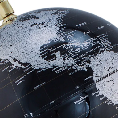 Globus – Detail der Oberfläche