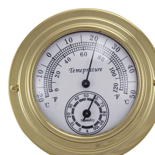 Detailansicht von Thermo-/Hygrometer