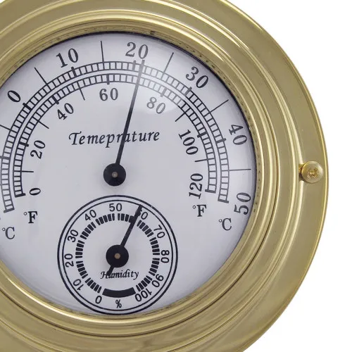 Thermo-/Hygrometer in Nahaufnahme