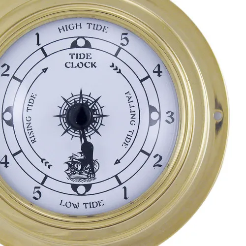 Tideuhr in Nahaufnahme