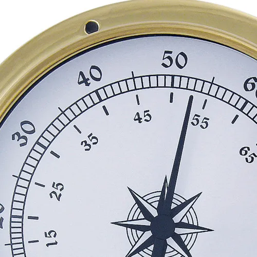 Hygrometer – Detail der Oberfläche