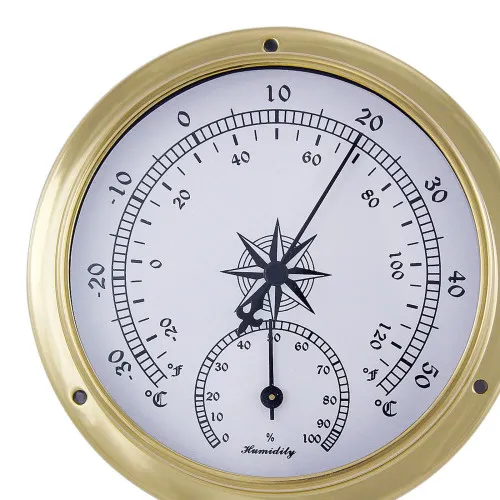 Detailansicht von Thermo-/Hygrometer