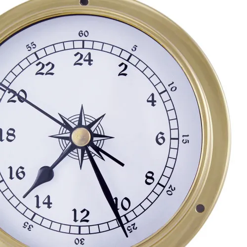 24-Sunden-Uhr in Nahaufnahme