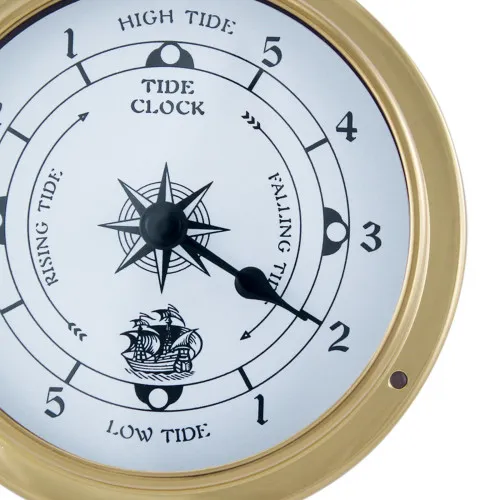Tideuhr in Nahaufnahme