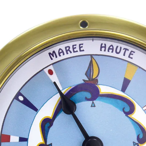 Tideuhr Design-Zifferblatt – Detail der Oberfläche
