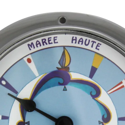 Tideuhr – Detail der Oberfläche