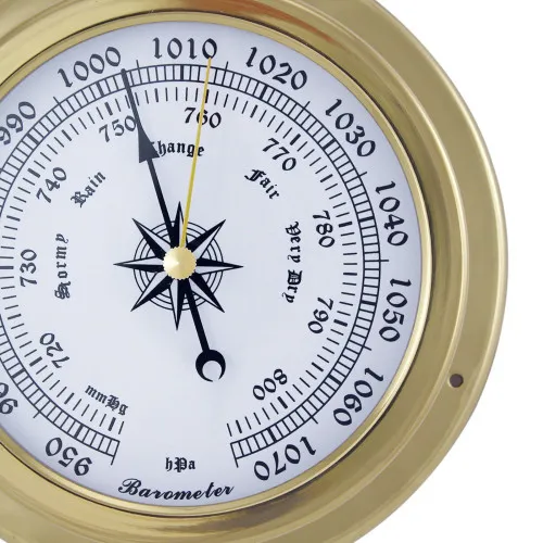 Barometer in Nahaufnahme