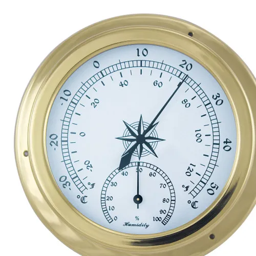 Detailansicht von Thermo-/Hygrometer