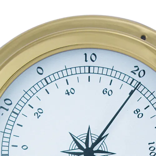 Thermo-/Hygrometer – Detail der Oberfläche