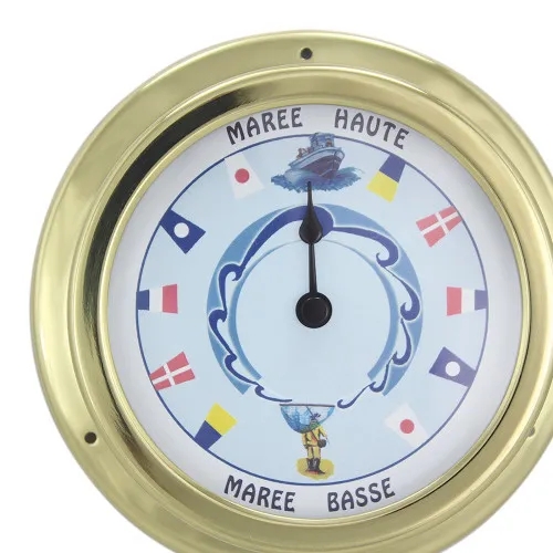 Detailansicht von Tideuhr Design-Zifferblatt