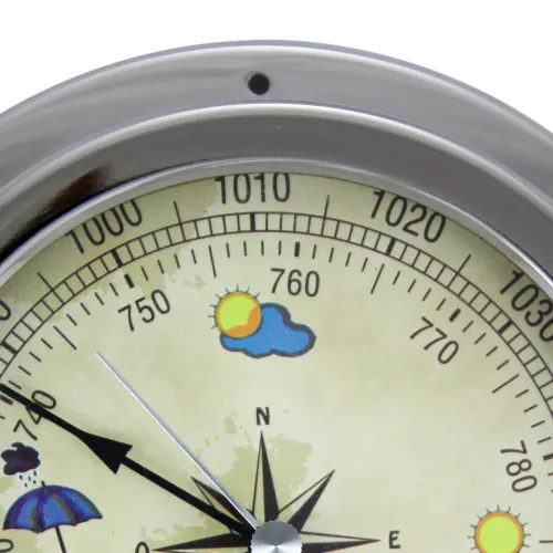 Barometer mit Design-Zifferblatt – Detail der Oberfläche