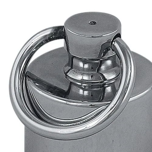 Detailansicht von Seil-Endstück mit Ring