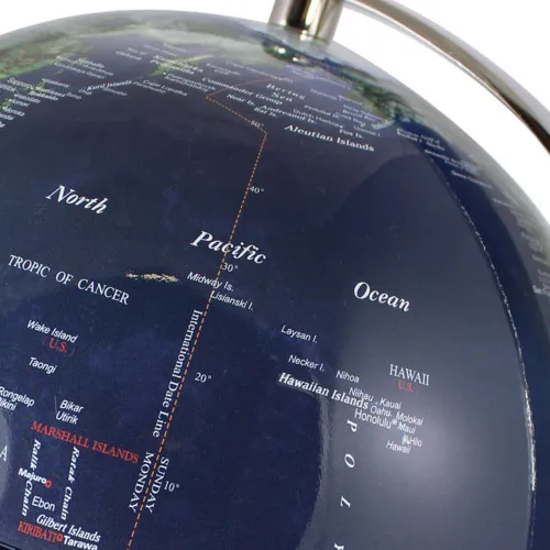 Globus – Detail der Oberfläche