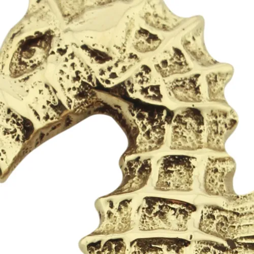 Flaschenöffner - Seepferdchen – Detail der Oberfläche