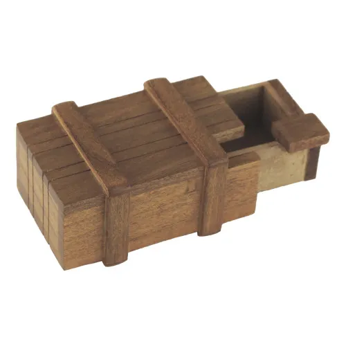 Geheime Kiste Dekoartikel aus Holz 10 x 5 cm