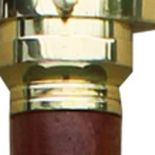 Spazierstock mit Teleskop – Detail der Oberfläche