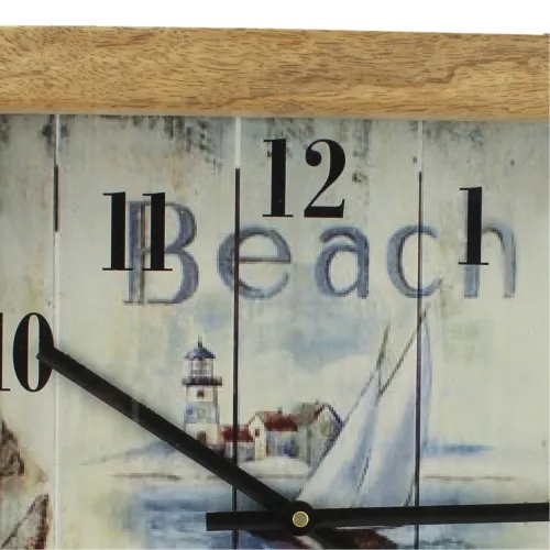 Wanduhr – Detail der Oberfläche